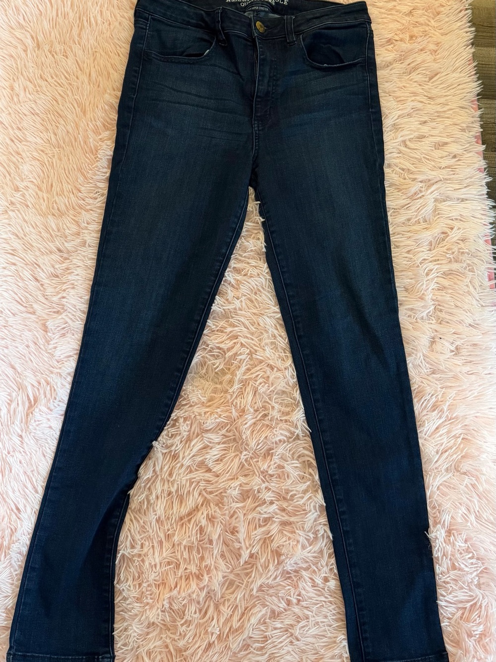 American Eagle Outfitters Dark Blue Skinny Jeans